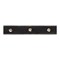 Melrose Jingle Bell Wired Christmas Craft Ribbon - 1.5" x 5 Yards - Black and Silver